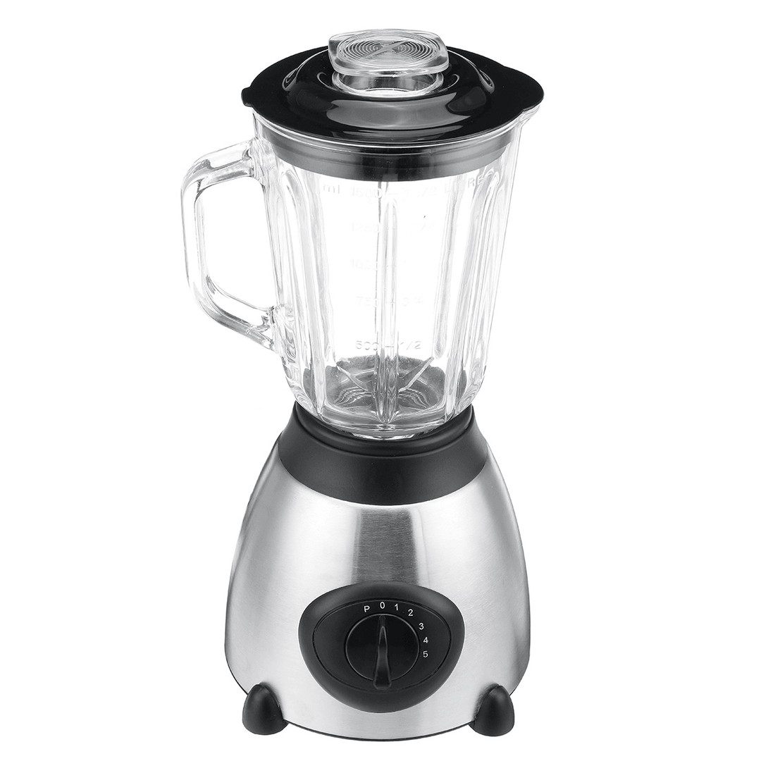 QT Multifunctional Electric Juicer AC220-240V 850W Quick Juice Stainless Steel Glass Body for Kitchen - Trendha