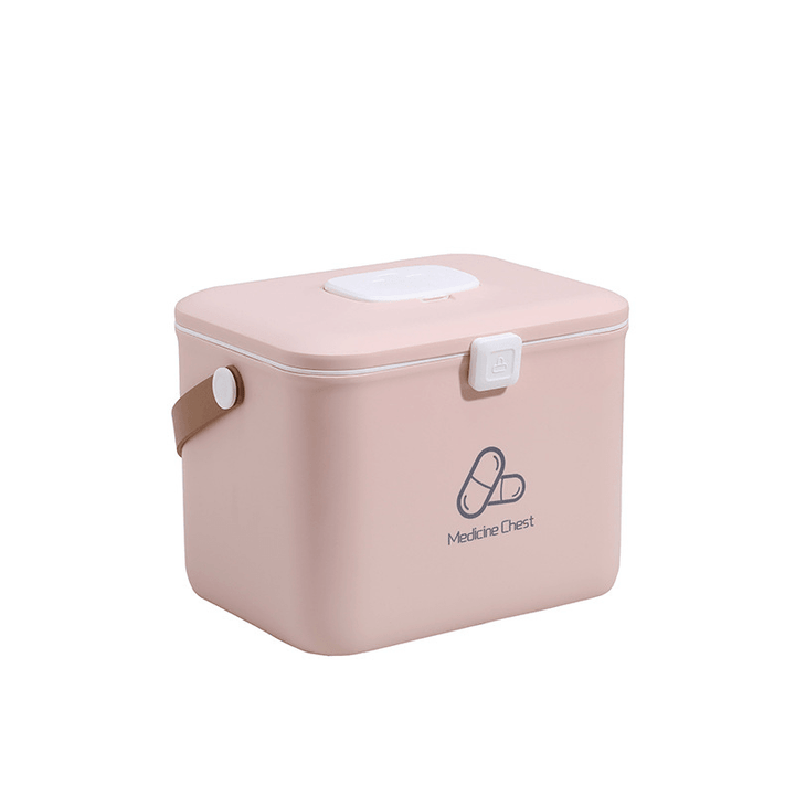 Medical Box Household Medical Storage Box First Aid Kit Box Household Large Capacity Pill Case - Trendha