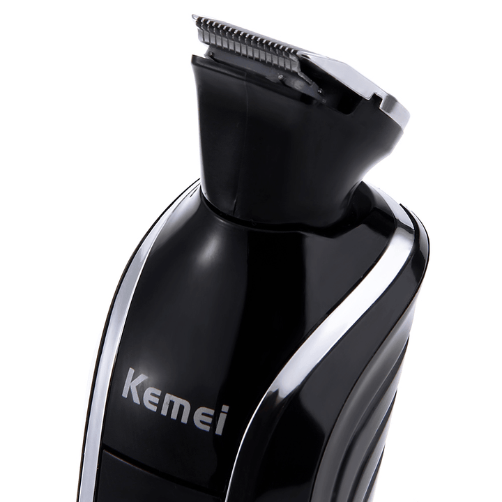 Kemei KM-1832 5 in 1 Electric Hair Clipper Waterproof Rechargeable Electric Shaver Cutter Nose Hair Trimmer Baby Hair Care Hairclipper - Trendha