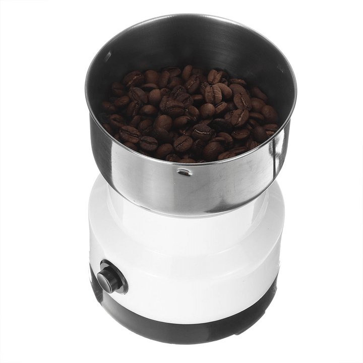 Electric Coffee Grinder 220V Milling Bean Spice Salt Pepper for Kitchen - Trendha