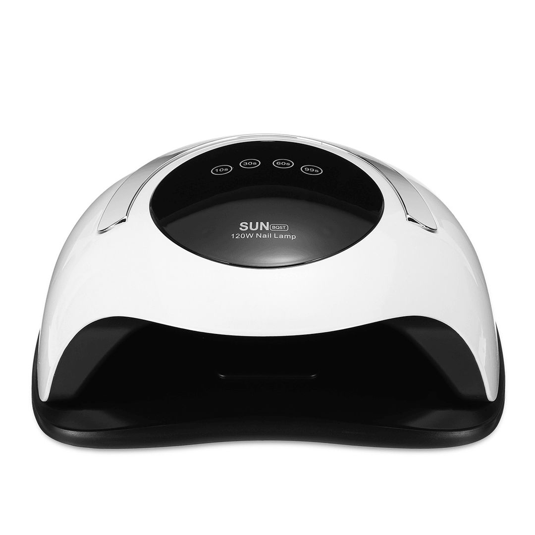 SUNBQ5T 120W Touch Screen Nail Dryer LED UV Lamp Light Gel Polish Curing Timing - Trendha