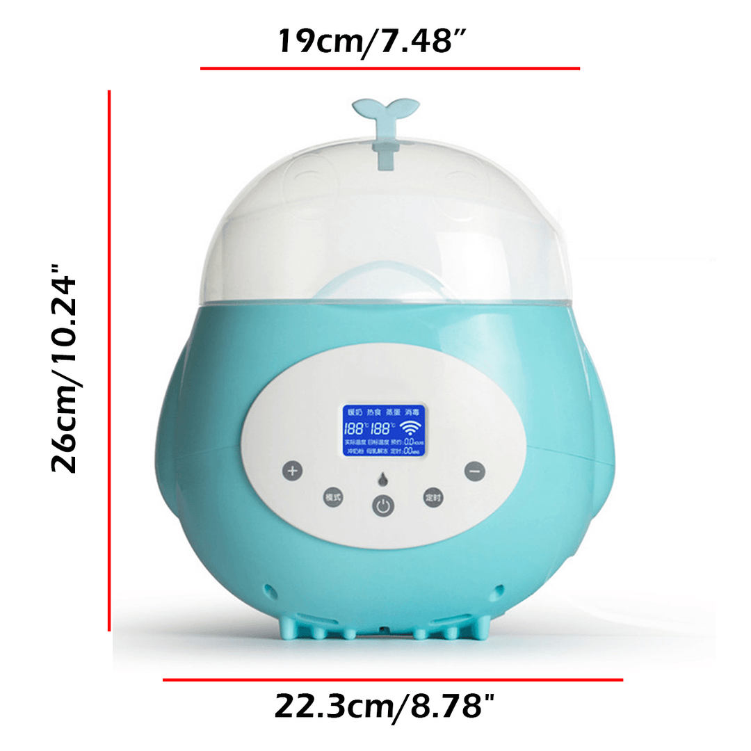Baby Bottle Warmer Baby Milk Water Bottle Disinfection Machine Automatic Intelligent Fast Warm Milk Sterilizers for 1 2 3 Years Old Toddlers - Trendha