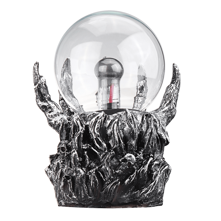 5.5 Inch Plasma Ball Skeleton Sphere Light Crystal Light Magic Desk Lamp Novelty Light Home Decor - Trendha