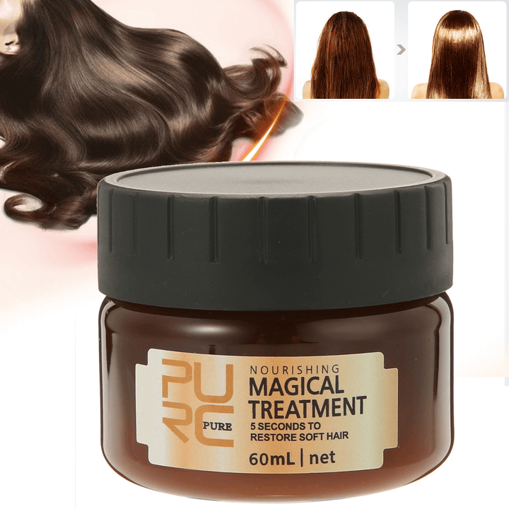 5 Seconds Repair Damage Repair Soft Hair PURC Magic Care Hair Mask - Trendha