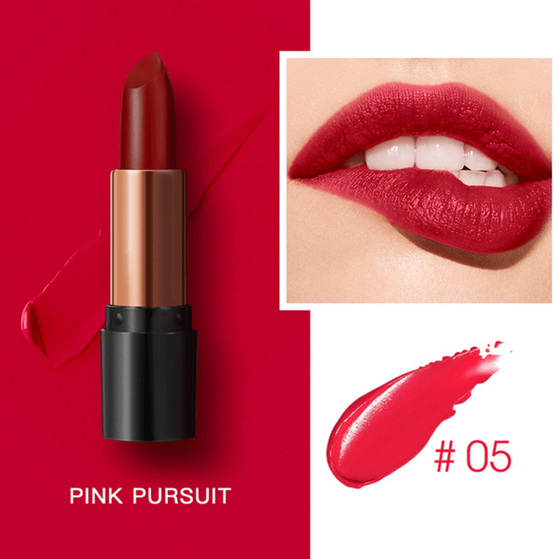 ROSALIND 10 Colors Lips Makeup Matt Waterproof Long Lasting Nude Beauty Glazed Lip Stick - Trendha