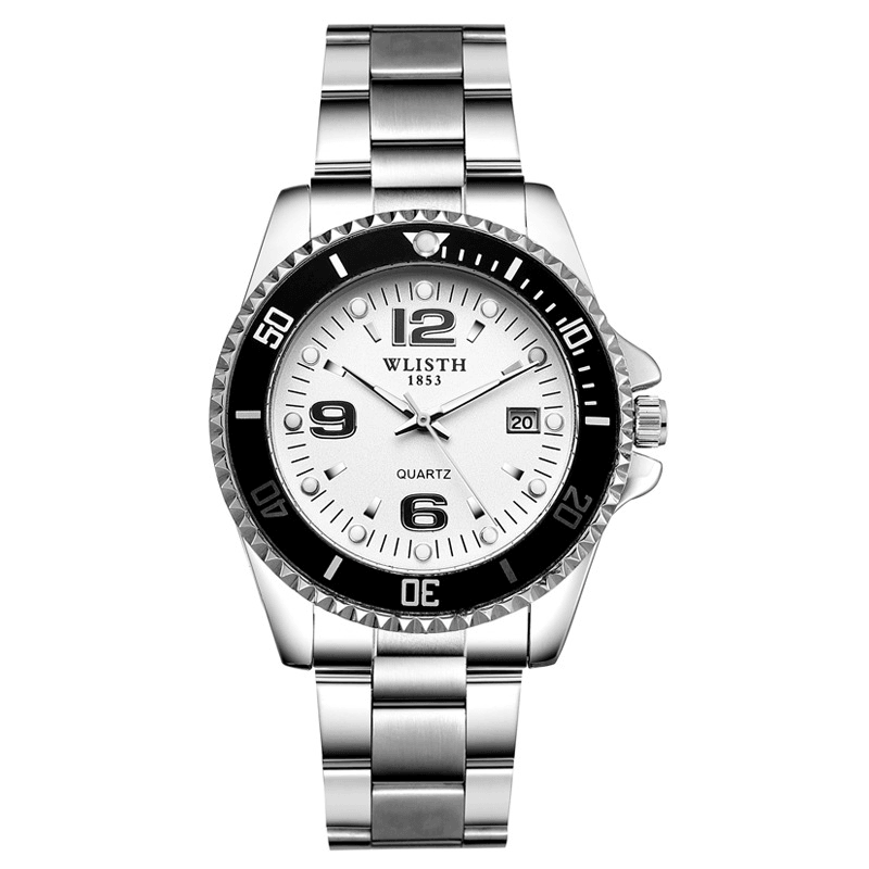 WLISTH WT0477 Waterproof Business Style Men Watch Luminous Display Quartz Watch - Trendha