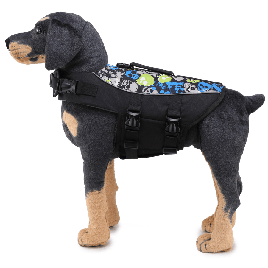 Summer Pet Dog Swimwear Vest Life Jacket for Dogs Labrador Dogs Jackets Clothes Safety Pet Swimsuit - Trendha