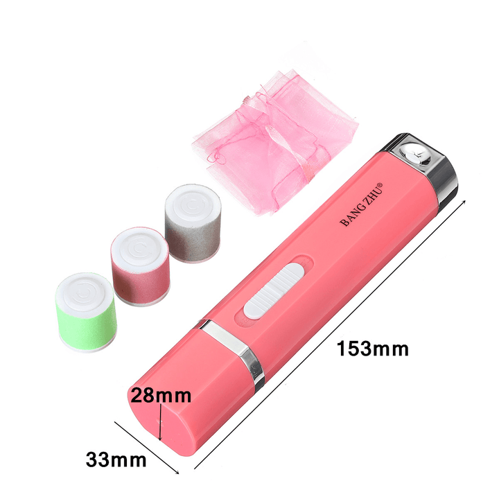 Y.F.M® 3 in 1 Nail Files Drill Kit Electric Manicure Pedicure Acrylic Portable Machine - Trendha
