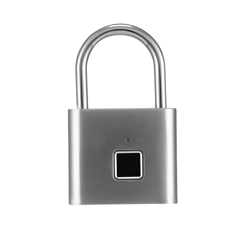 Smart Fingerprint Padlock Keyless Anti-Theft USB Charging Luggage Suitcase Bag Security Home Electronic Door Lock - Trendha