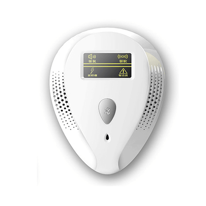 LCD Display Ultrasonic Pest Repeller Electronic Mice Rat Roach Mosquito Spider Repellent - Trendha