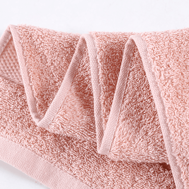 34X74CM Towel 100% Cotton Bath Towel Face Care Hand Cloth Soft Towel Bathroom for Adults - Trendha