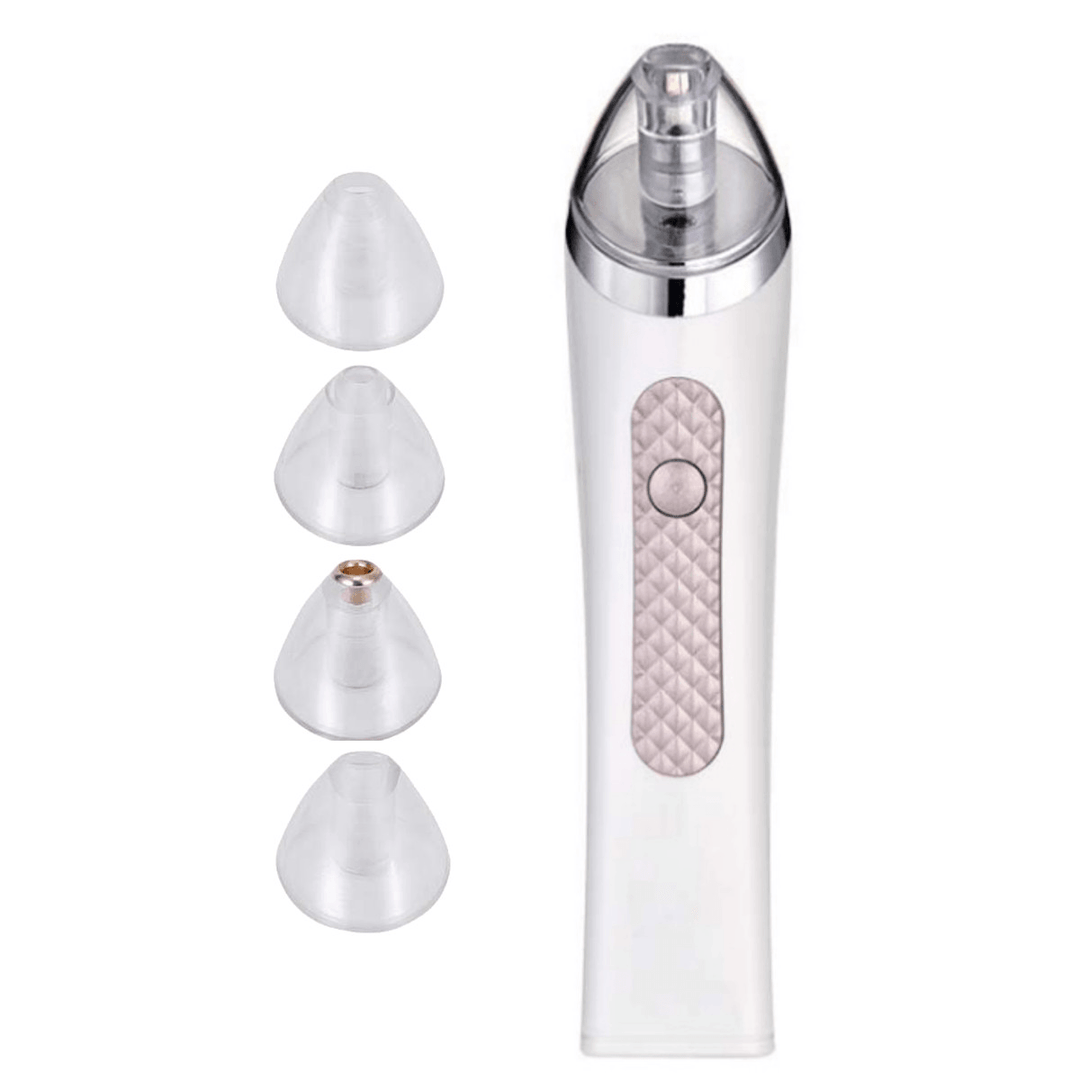 Electric Blackhead Suction Remover 3 Levels Facial Pore Vacuum Cleaner Acne Removal Device with 4 Head - Trendha