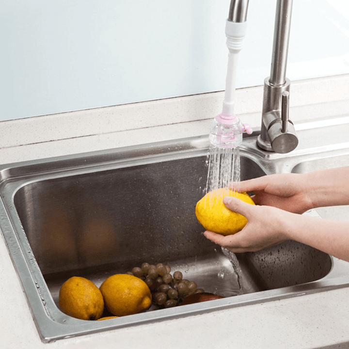 Rotatable anti Splash Water Saving Devices Water Nozzle Filter Valve Kitchen Faucet Accessories - Trendha