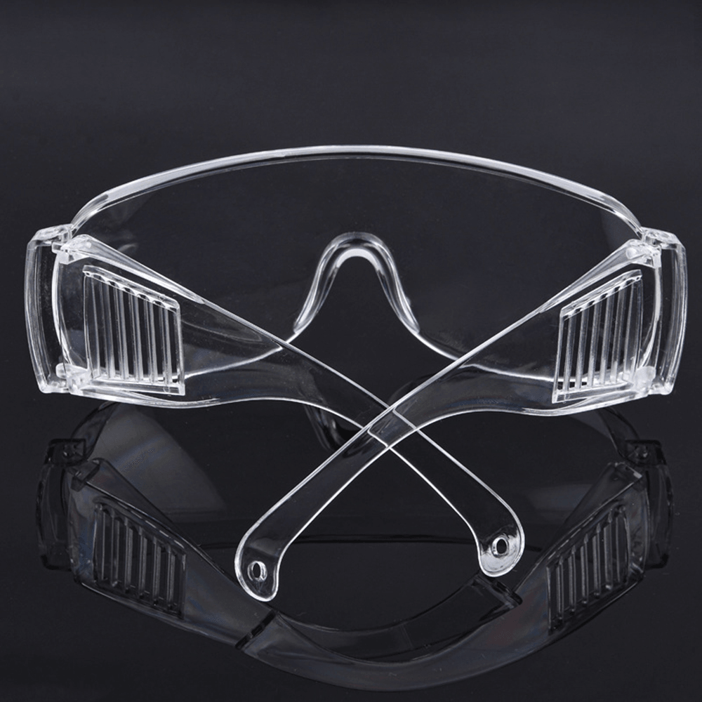 Bakeey Outdoor Transparent Goggles Anti-Fog Anti-Droplet Spread Dust-Proof Impact Windproof Protecting Glasses - Trendha