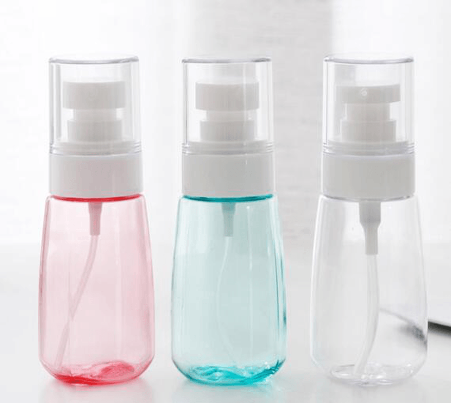 Transparent Disinfection Water Alcohol Spray Bottle Hand Sanitizer Portable Storage Lotion Bottle 30Ml/50Ml/100Ml - Trendha