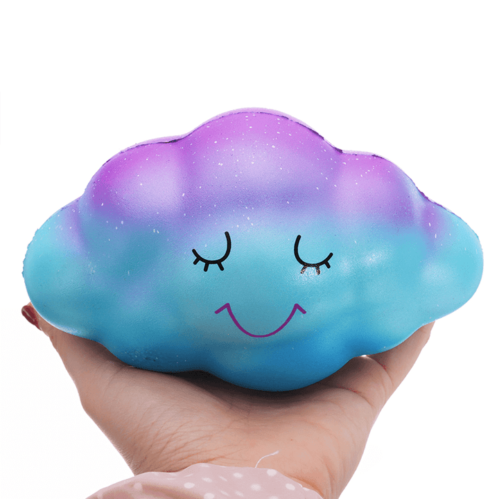 16CM Star Clouds Cute Squishy Slow Rising Phone Straps Bread Cake Kid Toy Original Packaging - Trendha