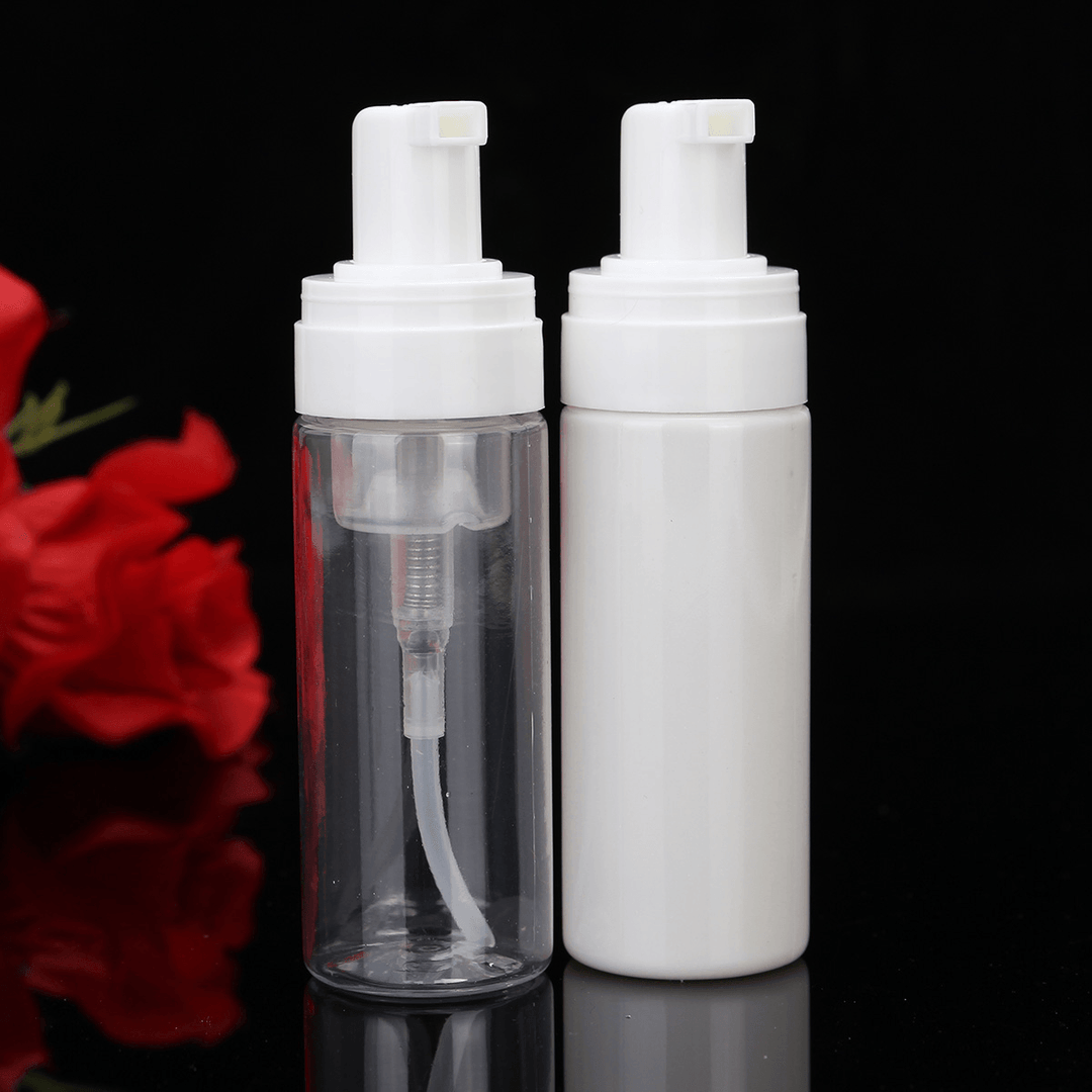 Portable 50Ml Foaming Bottle Refillable Soap Dispenser Mousse Mild Cleaner Whipped Foam Pump Travel - Trendha