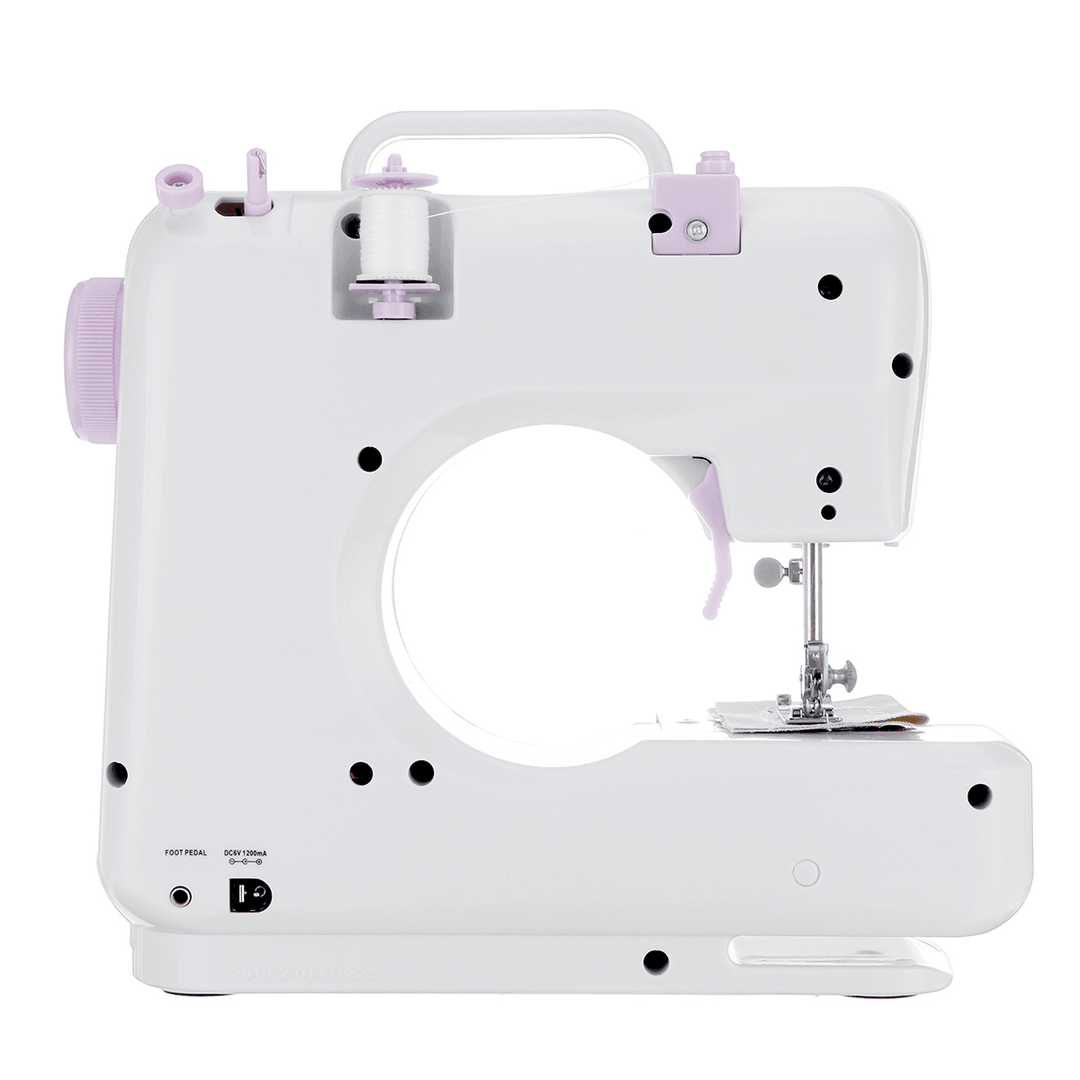 2 Speed Household Sewing Machine 12 Stitches Electric Multifunctional Micro Mini Sewing Machine - Trendha