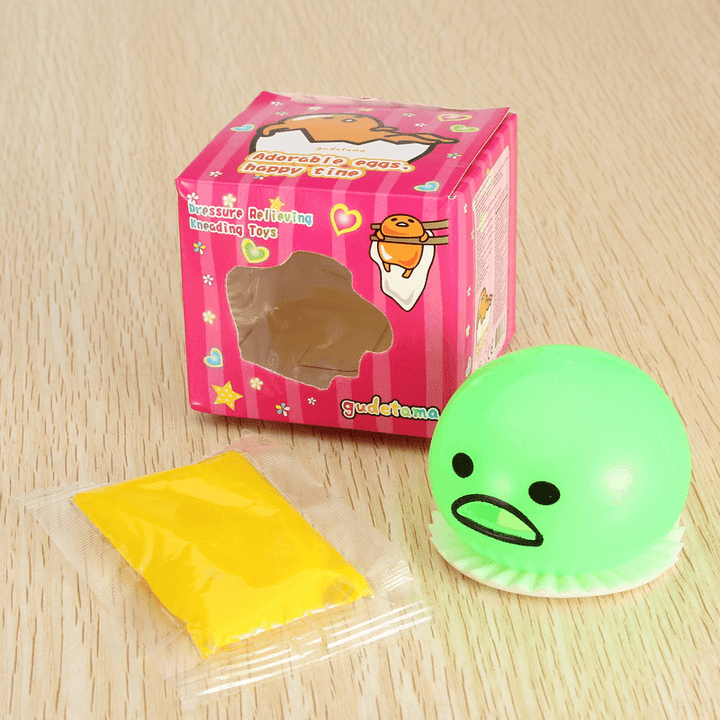 Squishy Vomitive Slime Egg with Yellow Yolk Stress Reliever Fun Gift - Trendha