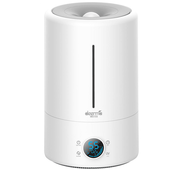 Deerma DEM-F628S/DEM-F628A/DEM-F628 Smart Humidifier UV Lamp Sterilization 3 Gear 5L Water Capacity 12H Timing Touch Display Low Noise for Air-Conditioned Rooms Office Household - Trendha