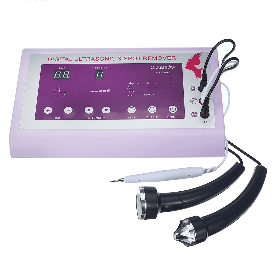 Ultrasonic Beauty Device Anti-Wrinkle Spot Remover Anti-Ageing Cleansing Skin Slimmimg Face & Body Machine - Trendha