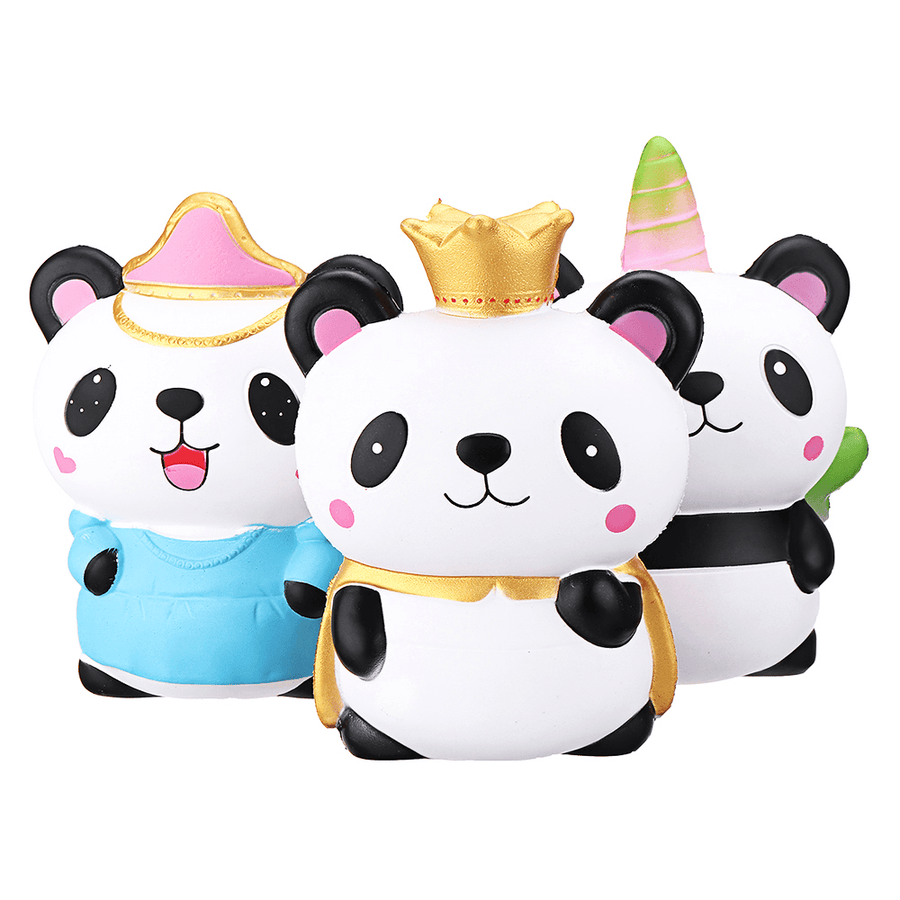 Panda Squishy Kawaii Animal Family Slow Rising Rebound Jumbo 24Cm Toys Gift Decor - Trendha