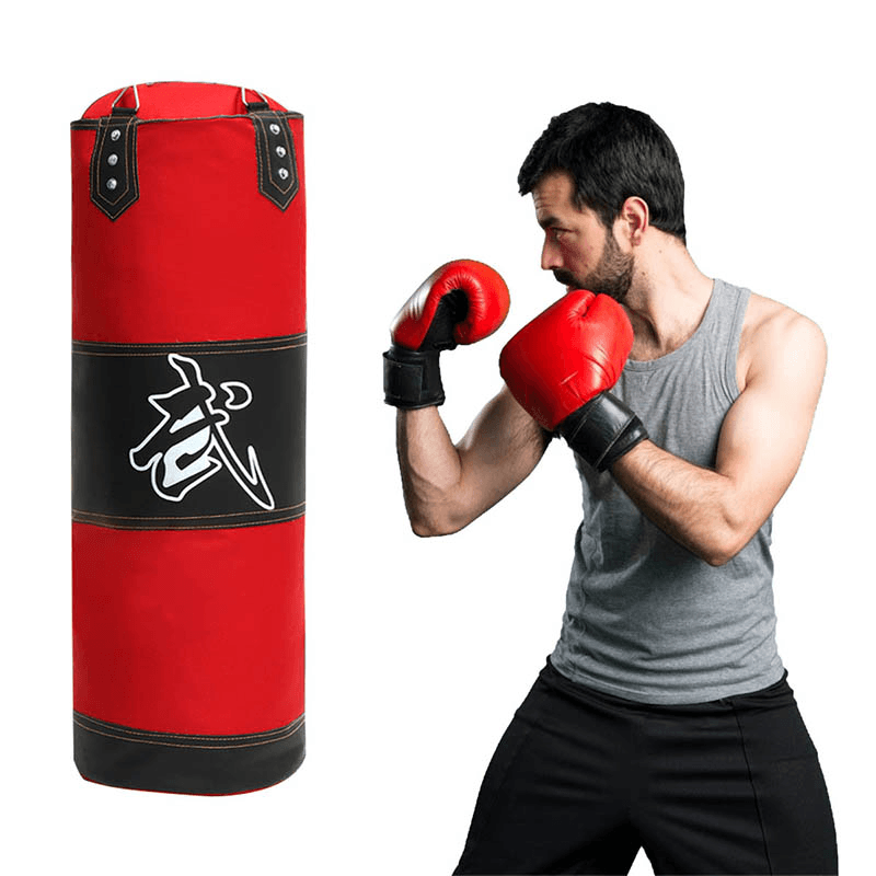 100Cm MMA Boxing Training Hook Kick Sandbag Fight Karate Punch Punching Sand Bag Boxing Target - Trendha