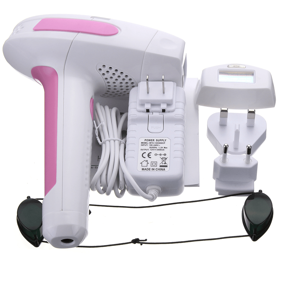 100,000 Times Lamp IPL Professional Laser Hair Removal Home Use Permanent Epilator Machine - Trendha