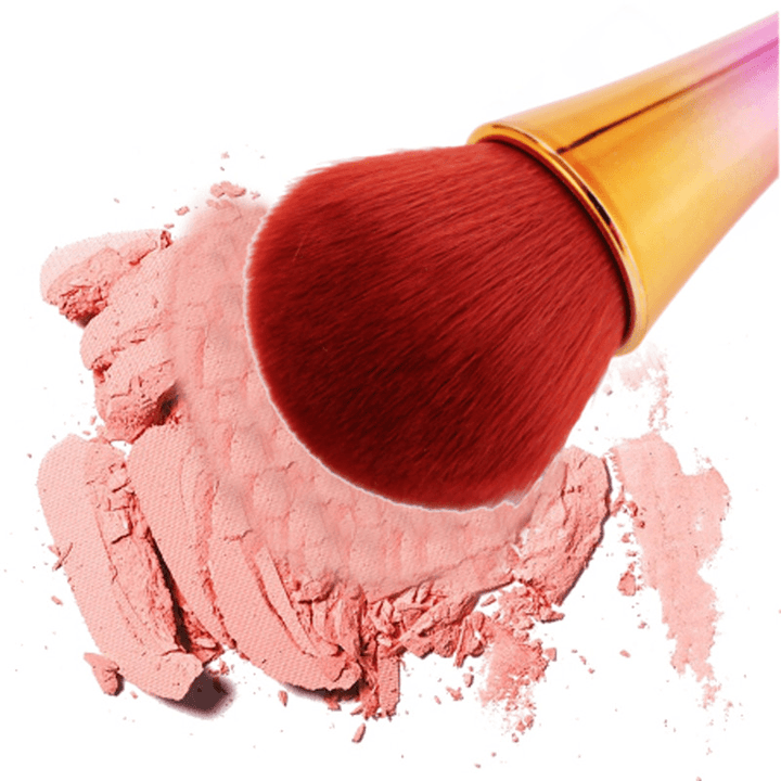 1Pc Varied Colorful Face Makeup Brushes Soft Contour Powder Blush Cosmetic Founation Brush - Trendha