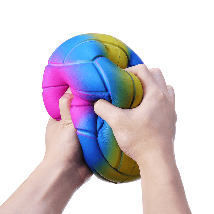 Cooland Huge Galaxy Volleyball Squishy 8In 20CM Giant Slow Rising Toy Cartoon Gift Collection - Trendha