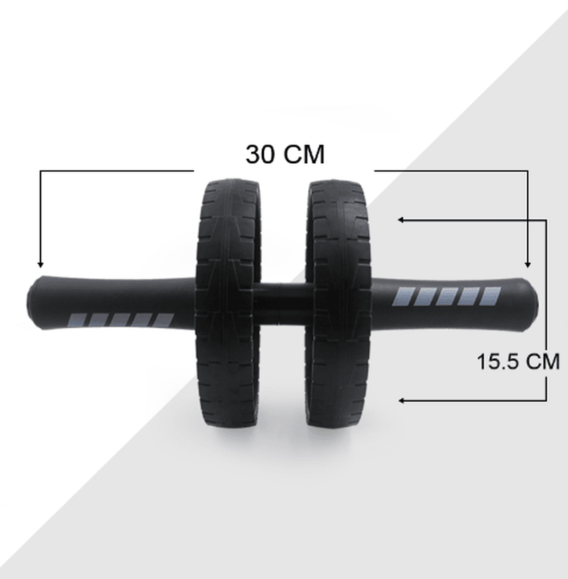Fitness Equipment Muscle Abdominal Roller with Mat - Trendha