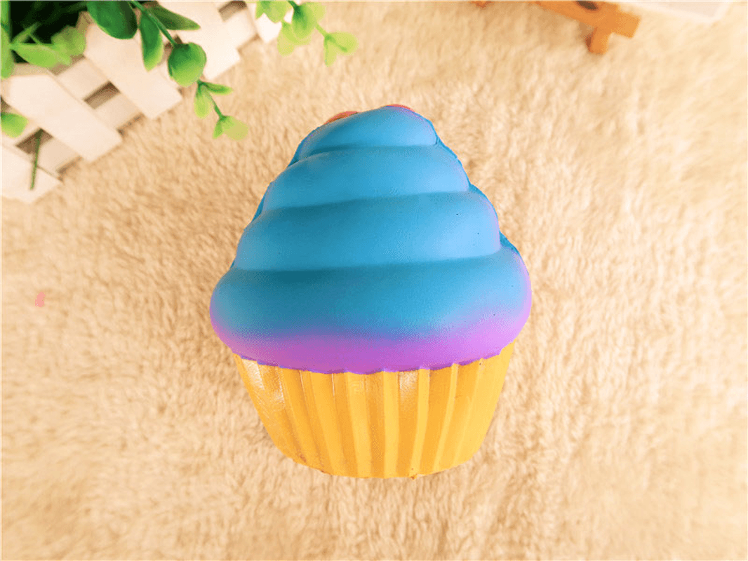 Ice Cream Squishy Big Cup Cake 12CM Cute Jumbo Gift Collection with Packaging - Trendha