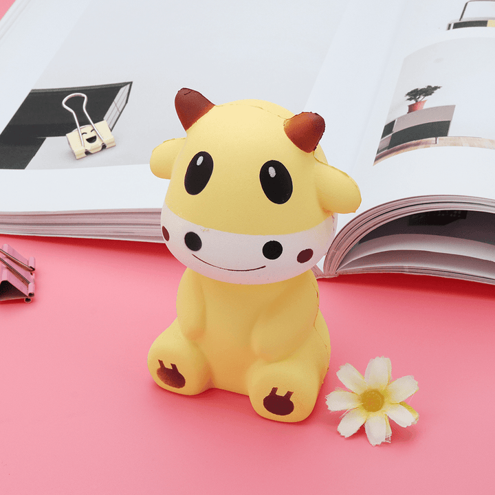 Calf Squishy 6.2*10CM Slow Rising with Packaging Collection Gift Soft Toy - Trendha
