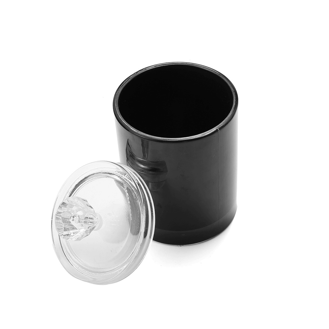 Transparent Acrylic Cotton Swab Holder Organizer Storage Box Container Makeup Cosmetics Tool - Trendha
