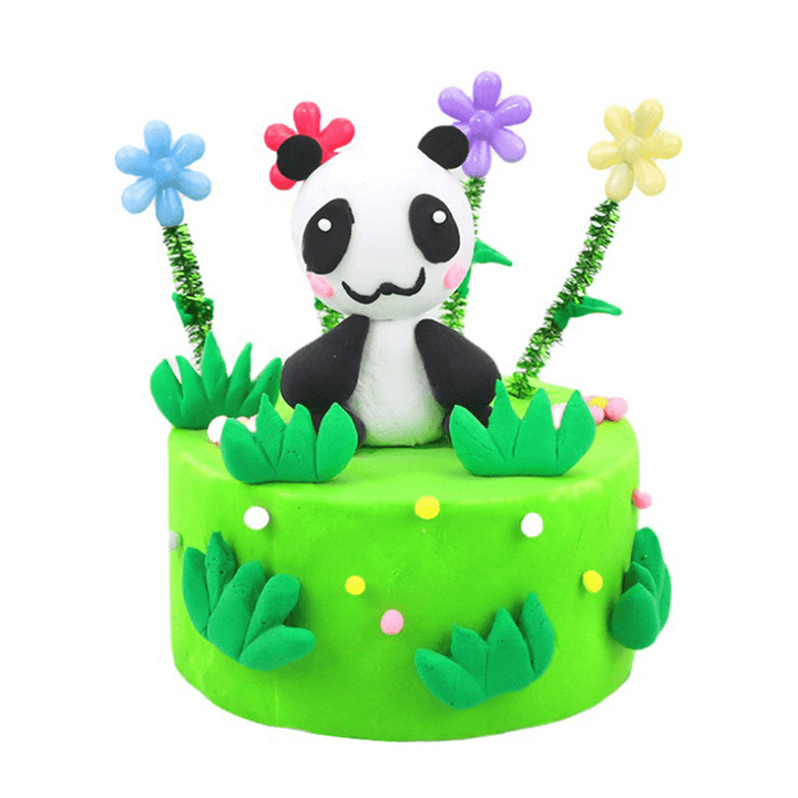 Areedy Z332 DIY Clay Making Lion, Strawberry, Panda Cake Clay for Kids and Adults Indoor Toys - Trendha