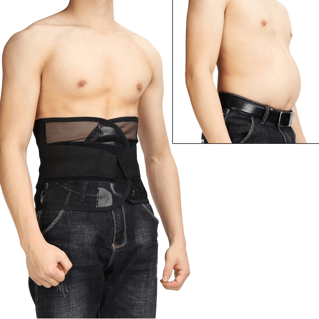 Slimming Trimmer Belt Men Women Body Abdominal Burning Shape Slimming Gym Slim Waist Trimmer Exercise Wrap Stomach Belt - Trendha