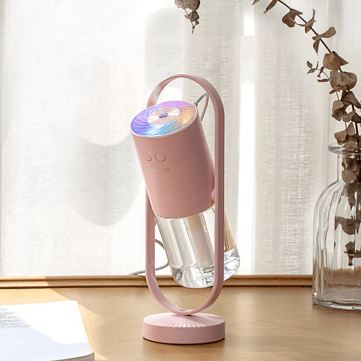 360° Rotation Air Humidifier Projection 5 Mode Cool Led Light USB Essential Oil Diffuser Aroma Fogger Mist Maker Car Home - Trendha