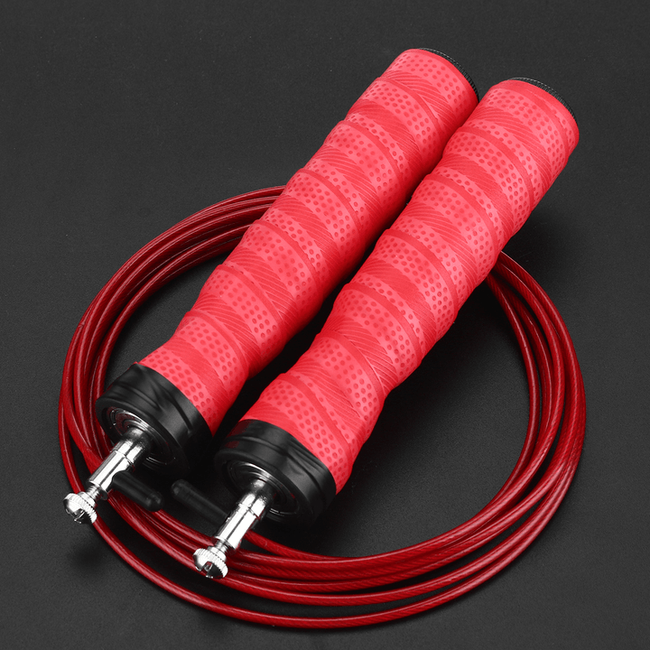 300Cm Length Rope Jumping High Speed Aerobic Steel Wire Jump Rope Fitness Equipment Skipping - Trendha