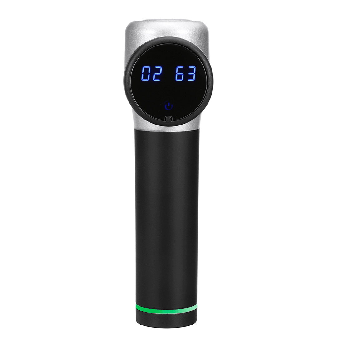 20-Speed 12V Brushless Muscle Relief Massage Quiet Vibration Deep Tissue Electric Massager Cordless Percussion Massager Sport Recovery Switching Power Supply - Trendha