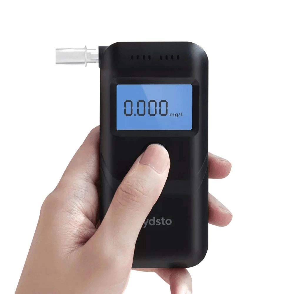 Lydsto Digital Alcohol Tester Professional HD Digital Display Alcohol Detector Highly Sensitive Sensor Police Breathalyzer Alcotester - Trendha
