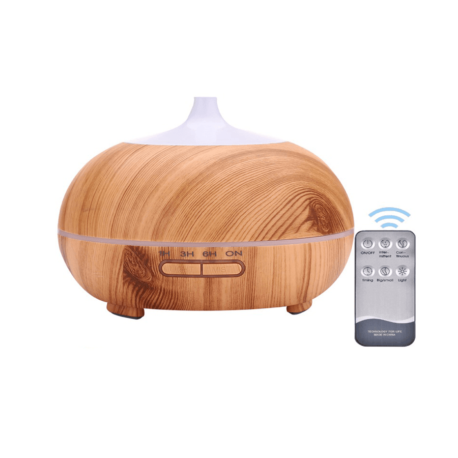 300ML Air Purifier Essential Diffuser Aromatherapy LED Ultrasonic Humidifier Timing - Trendha