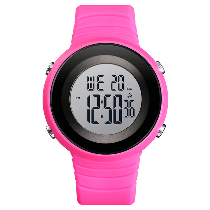 SKMEI 1507 5ATM Waterproof Stopwatch Alarm Digital Watch Outdoor Sports Men Watch - Trendha