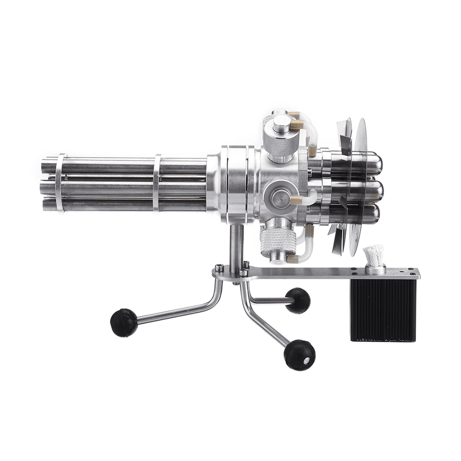 STEM Gatling 6 Cylinder Stirling Engine Model External Combustion Engine - Trendha