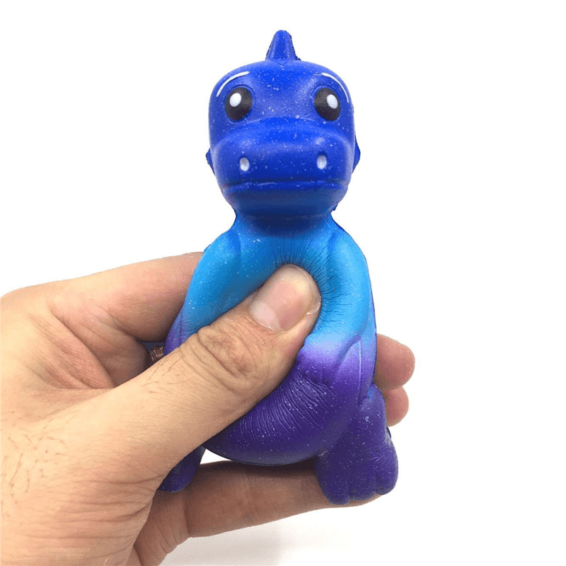 11.5*8*6.5Cm Squishy Colorful Dinosaur Slow Rising Phone Strap Pendant Soft Toys Original Packaging - Trendha