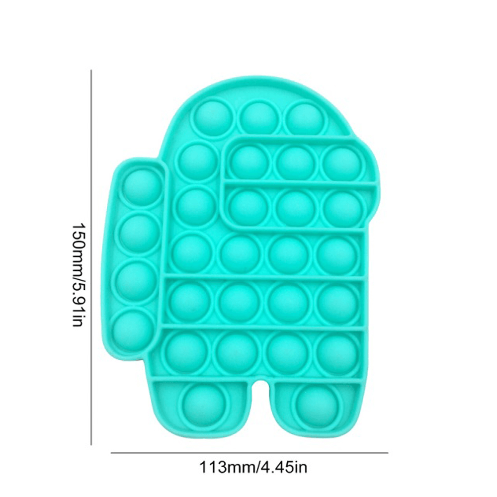 New Multi-Color Silicone Push Bubble Parent-Child Interaction Desktop Games Stress Reliever Fidget Toy for Children Family Gamess - Trendha
