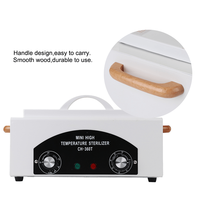 220V 300W Towel High Temperature Sterilization Cabinet UV Nail Tools Medical Dry Heat Sterilizer - Trendha