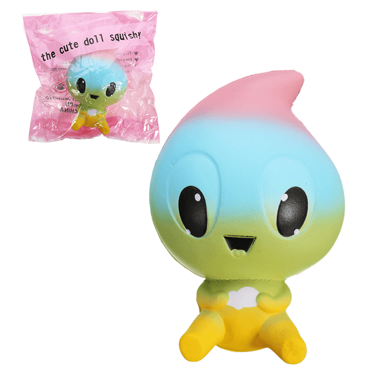 Squishyshop Water Drop Doll Squishy 12.5Cm Soft Slow Rising with Packaging Collection Gift Decor Toy - Trendha