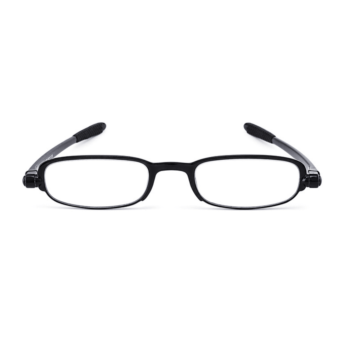 SHUAIDI® TR90 Black Frame Reading Glasses Super Light Folding Anti-Fatigue Presbyopic Glasses 108 - Trendha