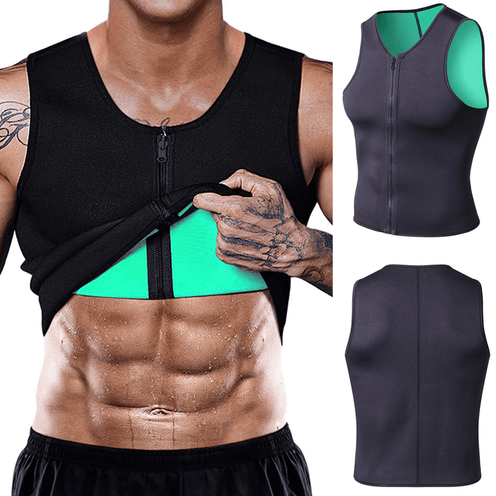 Neoprene Body Shaper Slimming Slim Sweat Trainer Yoga Gym Cincher Vest Shapewear - Trendha