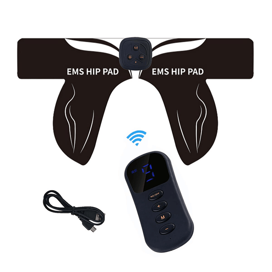 Hip Massager Levator Hip Muscle Remote Control USB Charging Beauty Hip Patch - Trendha
